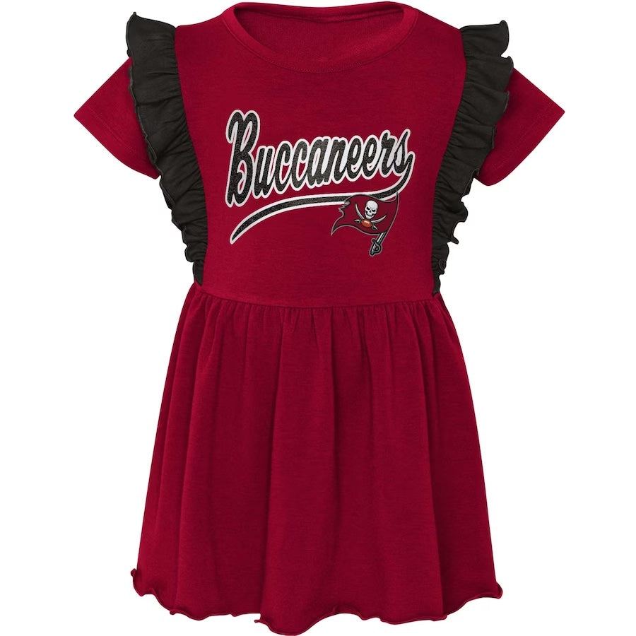 Tampa Bay Buccaneers Girls Toddler Too Cute Dress – Heads and Tails