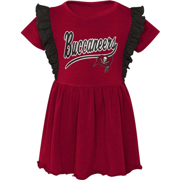 Tampa Bay Buccaneers Girls Toddler Too Cute Dress