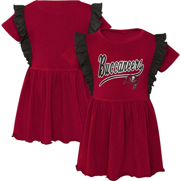 Tampa Bay Buccaneers Girls Toddler Too Cute Dress
