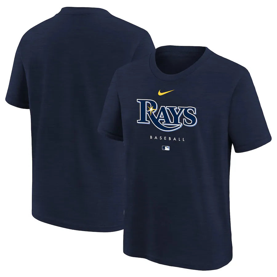Tampa Bay Rays Nike Youth Authentic Collection Early Work Tri