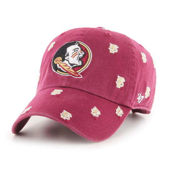 Florida State Seminoles '47 Women's Confetti Clean Up Adjustable Hat