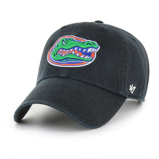Florida Gators Primary Logo Black 47 Clean Up Hat