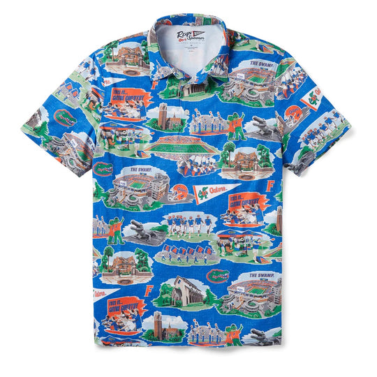 Men's Reyn Spooner Royal Florida Gators Classic Button-Down Shirt