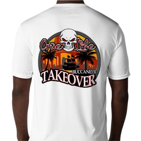 Tampa Bay Crüe Life Custom Buccaneer Takeover Performance T-Shirt