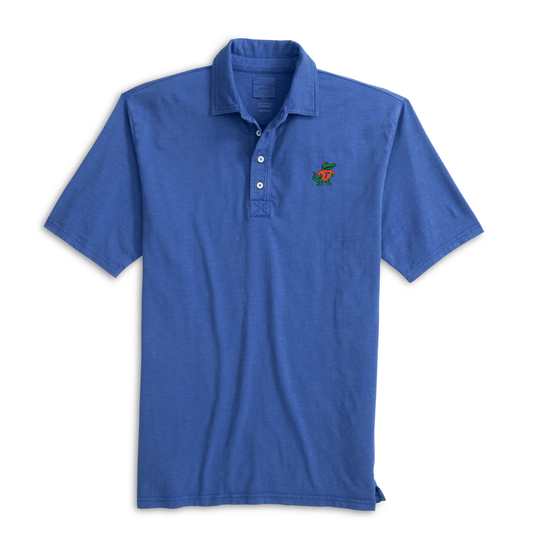 Florida Gators Johnnie-O Vault Albert Coastal Wash Polo