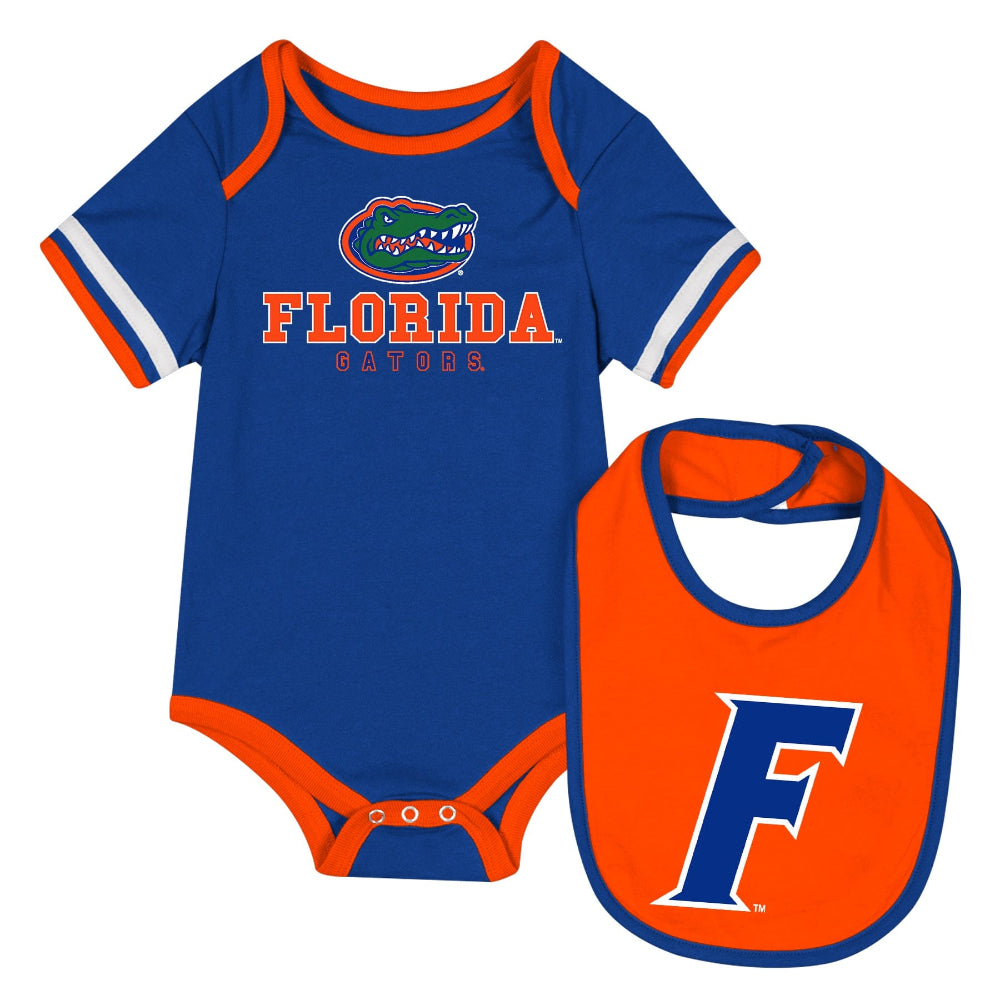 florida gators gear Florida Gators Colosseum Newborn & Infant Encore Bodysuit Bib Set