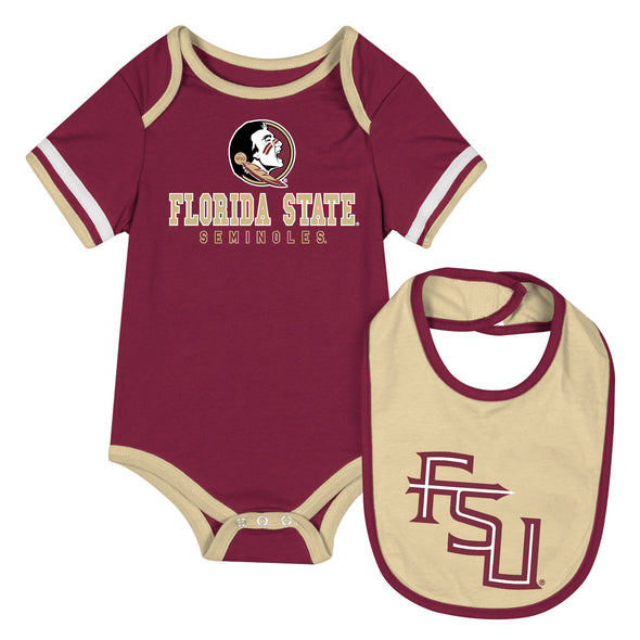 Florida State Seminoles Infant "The Gift" Onesie & Bib Set