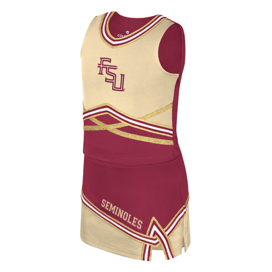 Florida State Seminoles Colosseum Girls Youth Lollipop Park Cheer Set