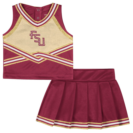 Florida State Seminoles Colosseum Girls Toddler Lollipop Park Cheer Set