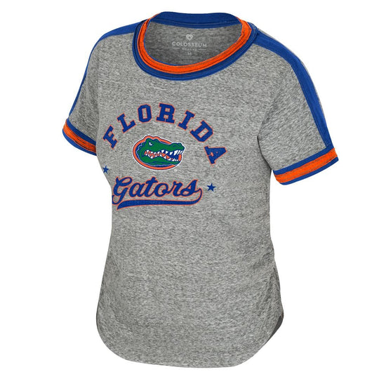 Florida Gators Women's Sophia Ruched Short Sleeve Tee