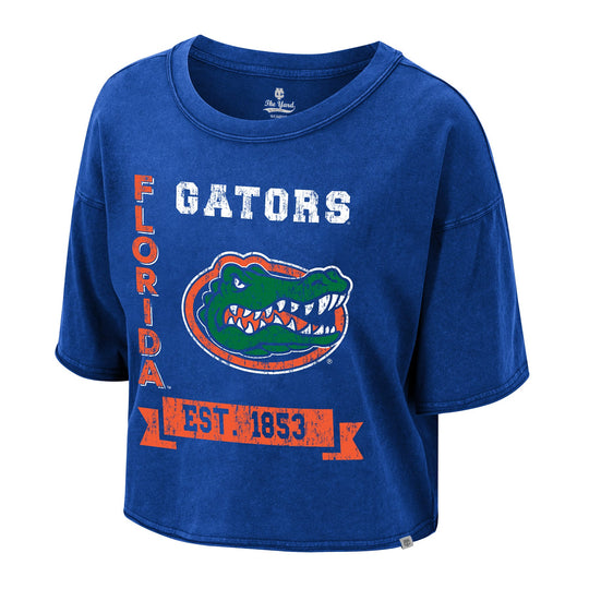 Florida Gators Colosseum Women's The Yard Victoria Boxy Cropped Tee