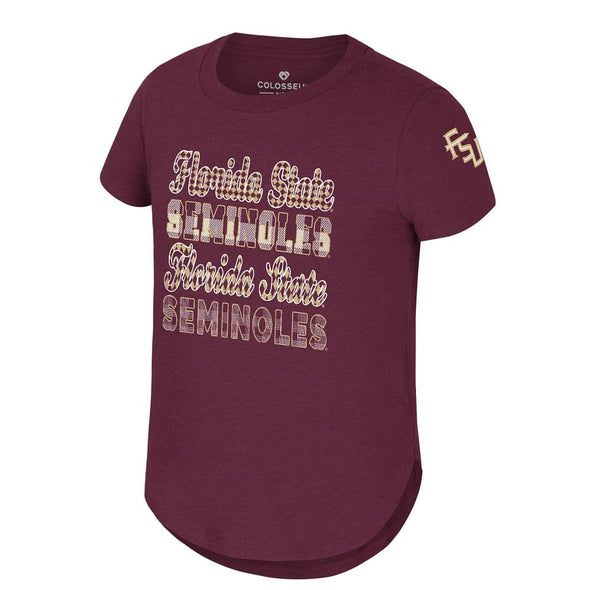 Florida State Seminoles Girls Youth Flame Princess Tee