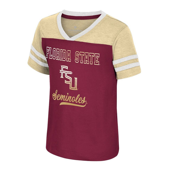Florida State Seminole Toddler Princess Bubble Gum Tee