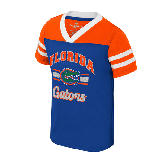 Florida Gators Colosseum Girls Toddler Janelle V-Neck Tee