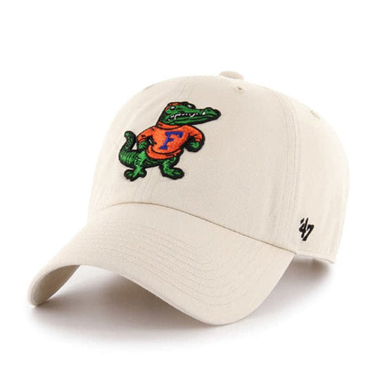 Florida Gators Vintage Albert Natural Clean Up Adjustable Hat