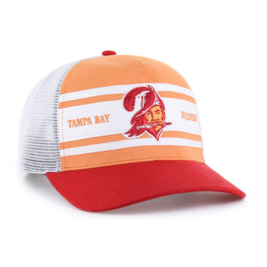 Tampa Bay Buccaneers Historic Mango Double Header 47' Hitch Snapback Hat
