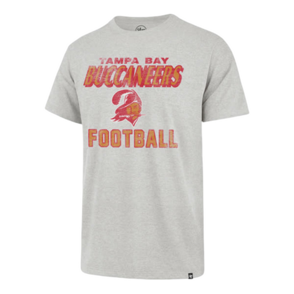 Tampa Bay Buccaneers Historic Relay Grey Dozer Franklin Tee