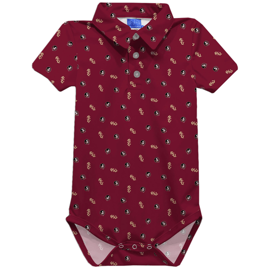 Florida State Seminoles Infant Repeat Logo Onesie