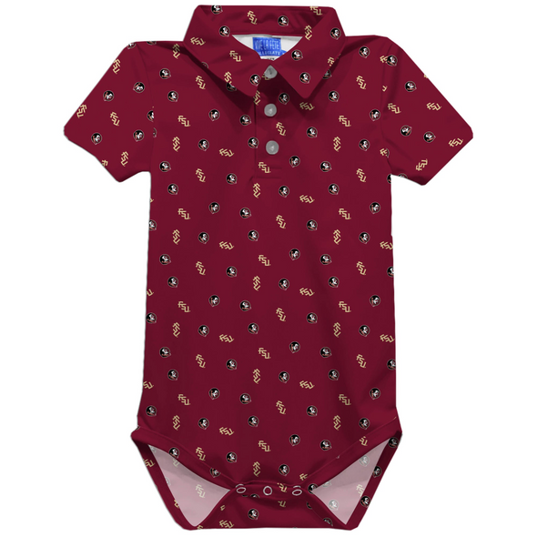 Florida State Seminoles Infant Repeat Logo Onesie