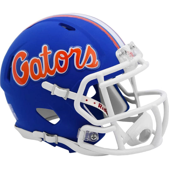 Florida Gators Blue Throwback Riddell Speed Football Mini Helmet
