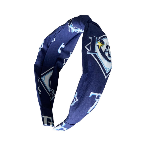 Tampa Bay Rays Top Knot Headband