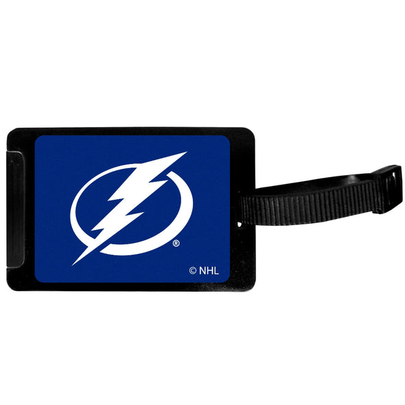 Tampa Bay Lightning Primary Logo Luggage Tag SISKIYOU SPORTS