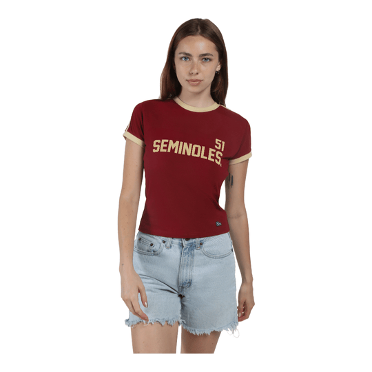 Florida State Seminoles Women's 'Seminoles' Wordmark Goalie Baby Tee
