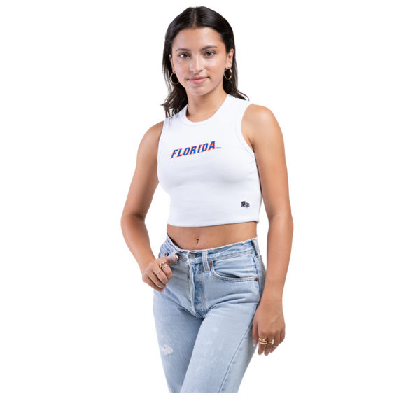 Florida Gators Women's 'Florida' Wordmark Cut off Tank