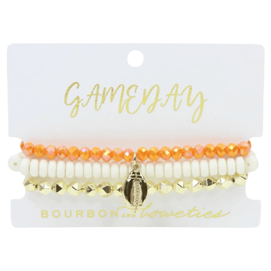 Tampa Bay Buccaneers Gameday Throwback Stretchy Stack Bracelet Set