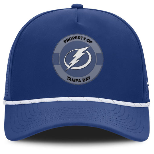 Tampa Bay Lightning Authentic Pro Rink Adjustable Hat - Blue