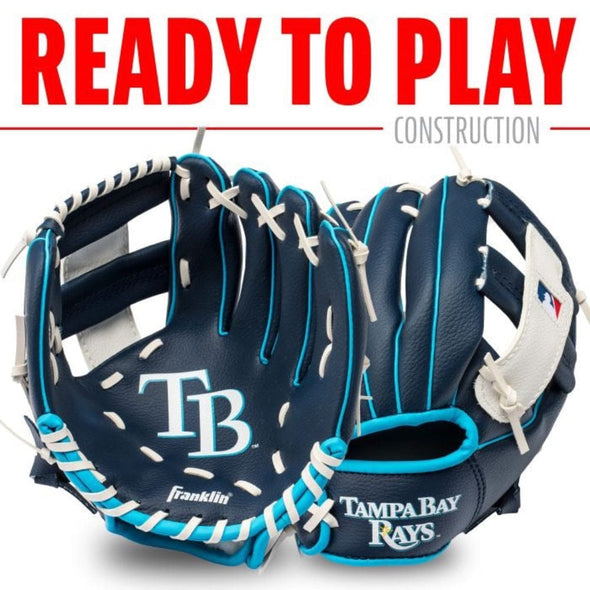 Tampa Bay Rays MLB Teeball Glove & Ball Set