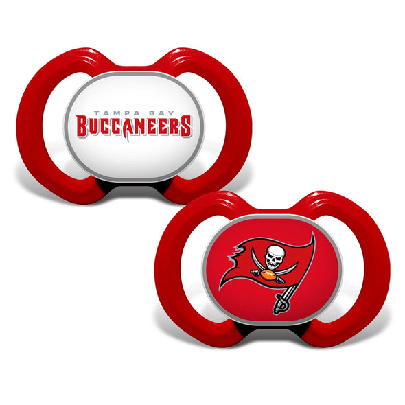 Tampa Bay Buccaneers 2 Pack Pacifiers