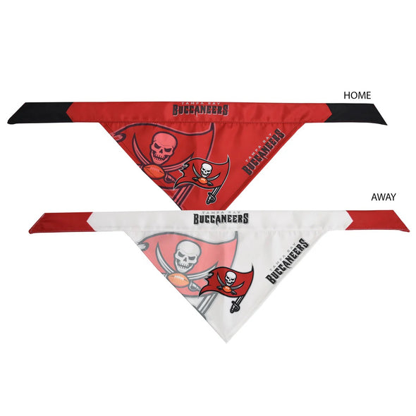 Tampa Bay Buccaneers Home and Away Pet Bandana Set