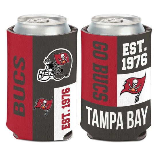 Tampa Bay Buccaneers 12oz Color Black Can Cooler