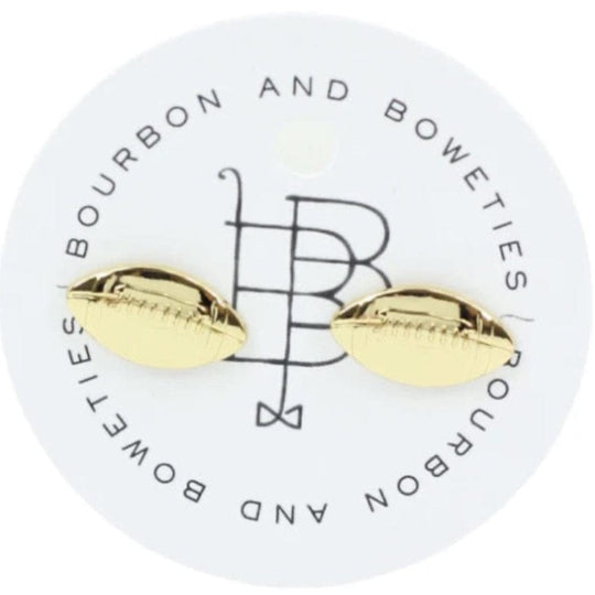 Game Day Football Stud Earrings