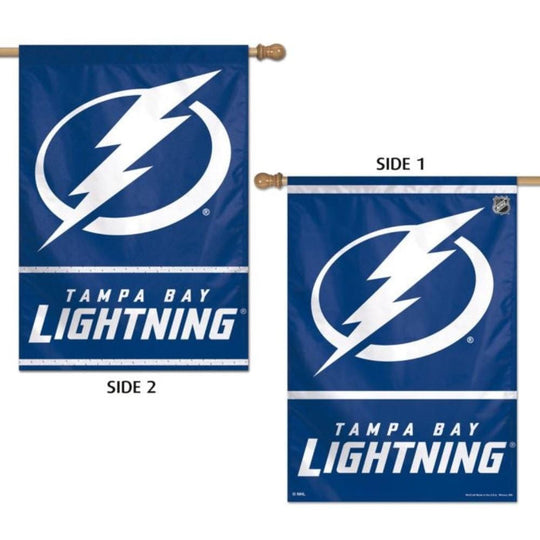 Tampa Bay Lightning Vertical 2 Sided 28" x 40" Flag