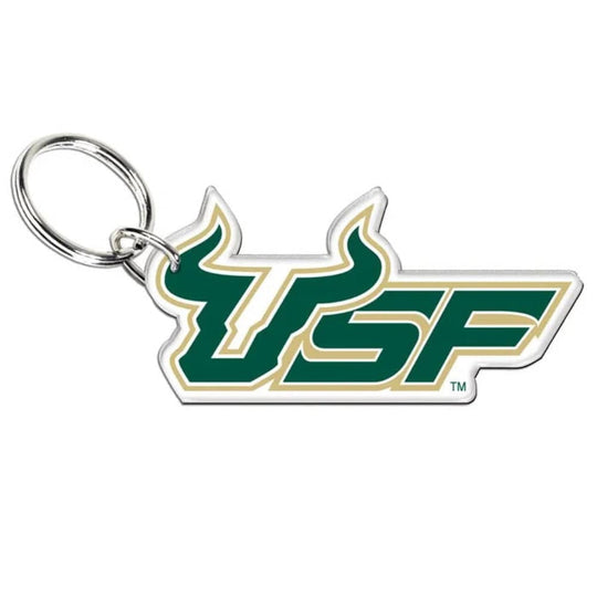 South Florida Bulls Secondary Logo Acrylic Key Ring