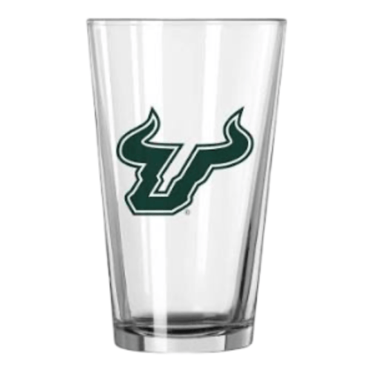South Florida Bulls 16oz Gameday Pint Glass