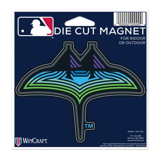 Tampa Bay Rays 4" x 6" City Connect Team Logo Die-Cute Magnet