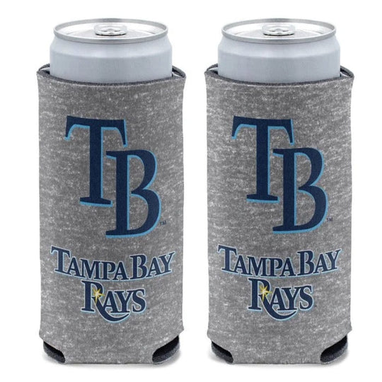 Tampa Bay Rays 12 oz Heather Slim Can Cooler