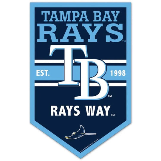 Tampa Bay Rays Wooden 11" x 17"  TB Rays Way Sign