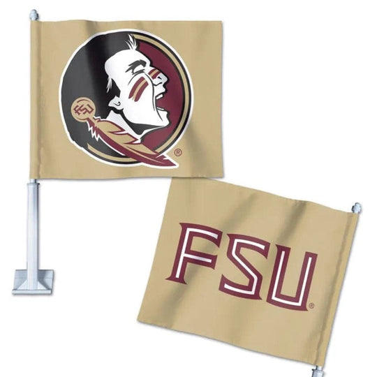 Florida State Seminoles "FSU" Car Flag