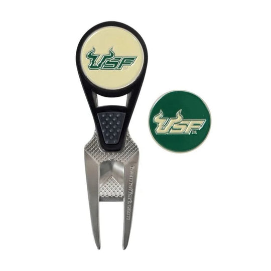 South Florida Bulls Signature Divot Tool & Ball Markers Pack