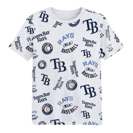 Tampa Bay Rays Kids Run Down Cotton Tee