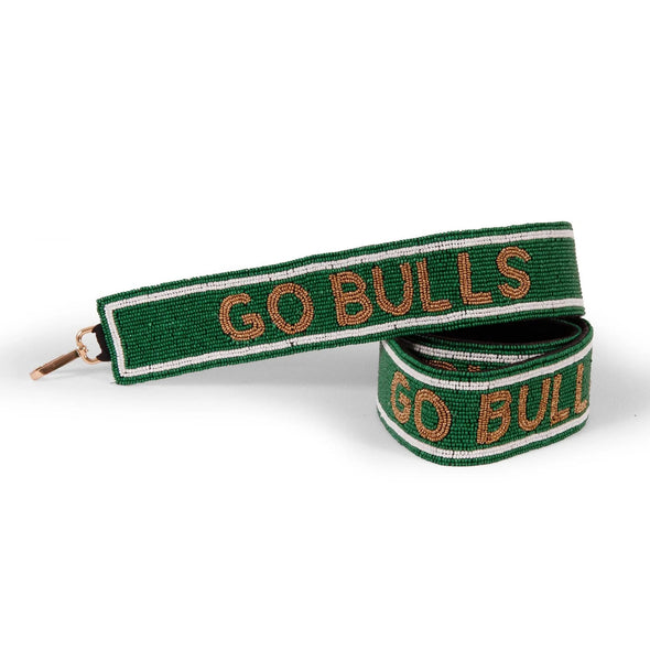 South Florida Bulls 2" Beaded Purse Strap