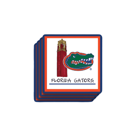 Florida Gators 4 Pc Coaster Set