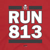 Tampa Bay Buccaneers Run 813 Tee Smack Apparel