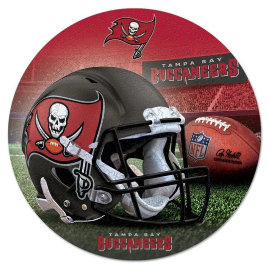 Tampa Bay Buccaneers Team Icon 500 PC Round Puzzle