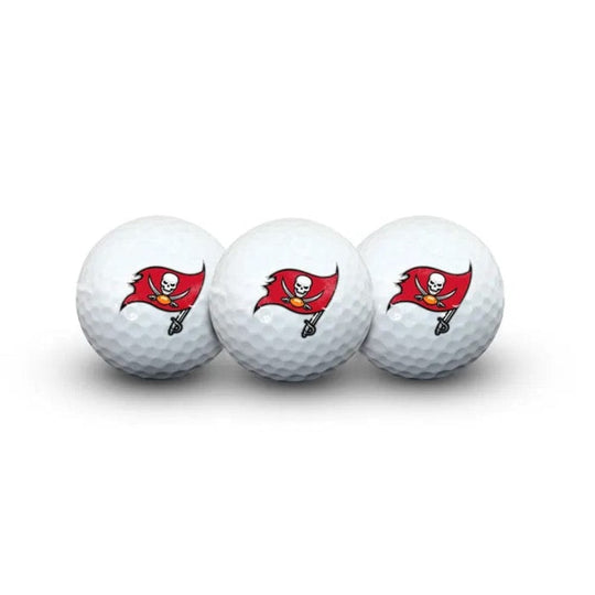 Tampa Bay Buccaneers Clamshell 3-Pack Golf Balls
