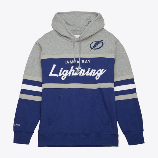 Tampa Bay Lightning Blue Head Coach Pullover Hoodie